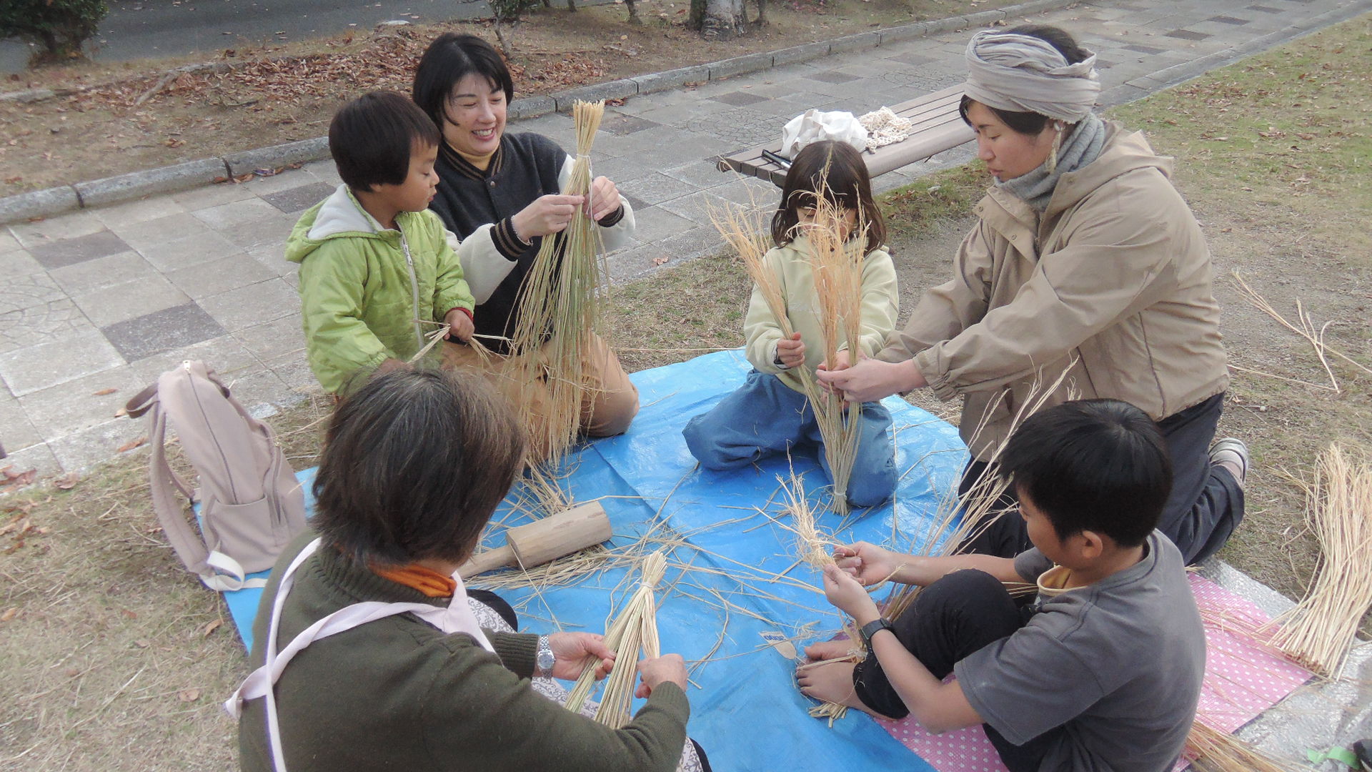 今年も注連縄づくり